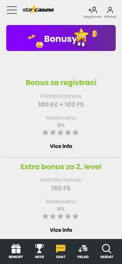 Star Casino CZ screenshot 4