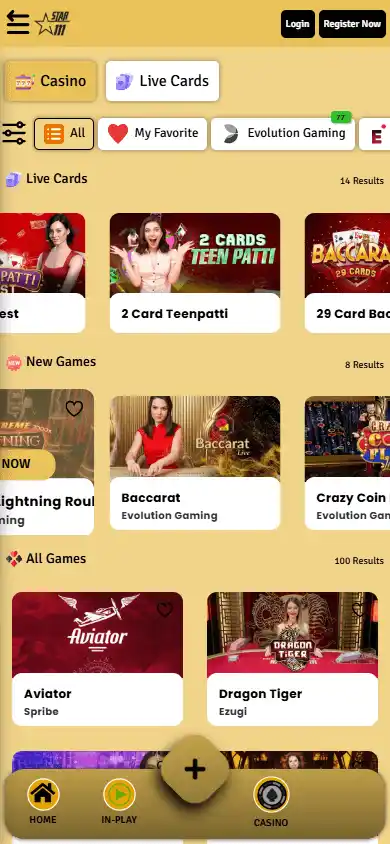 Star111 Casino screenshot 5