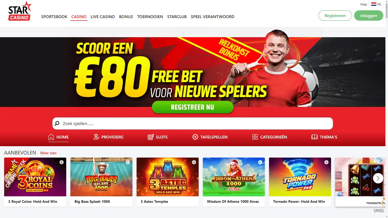 Starcasino screenshot 1
