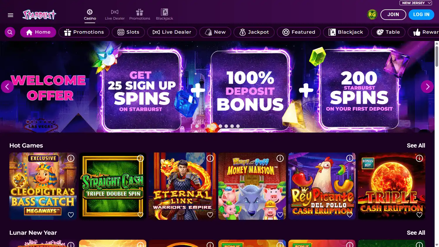Stardust Casino screenshot 1