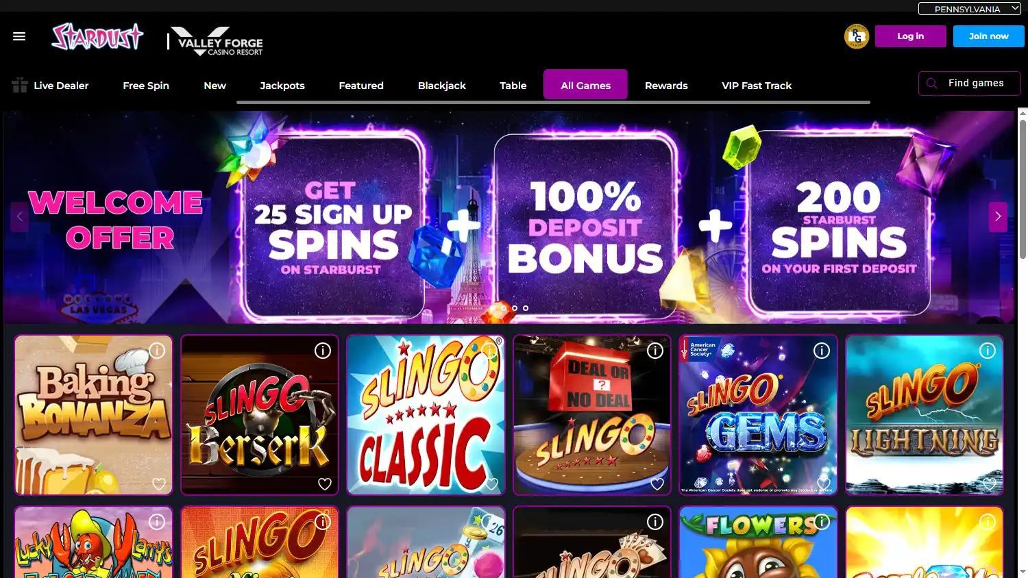 Stardust Casino screenshot 3