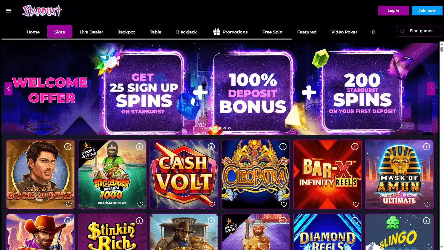 Stardust Casino Ontario screenshot 2