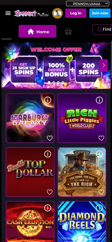 Stardust Casino screenshot 4