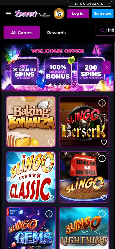 Stardust Casino screenshot 5
