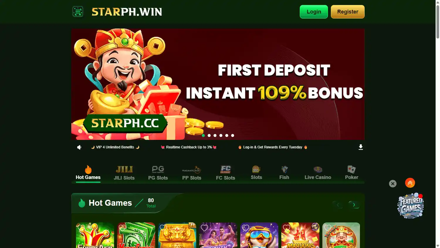 STARPH Casino screenshot 1