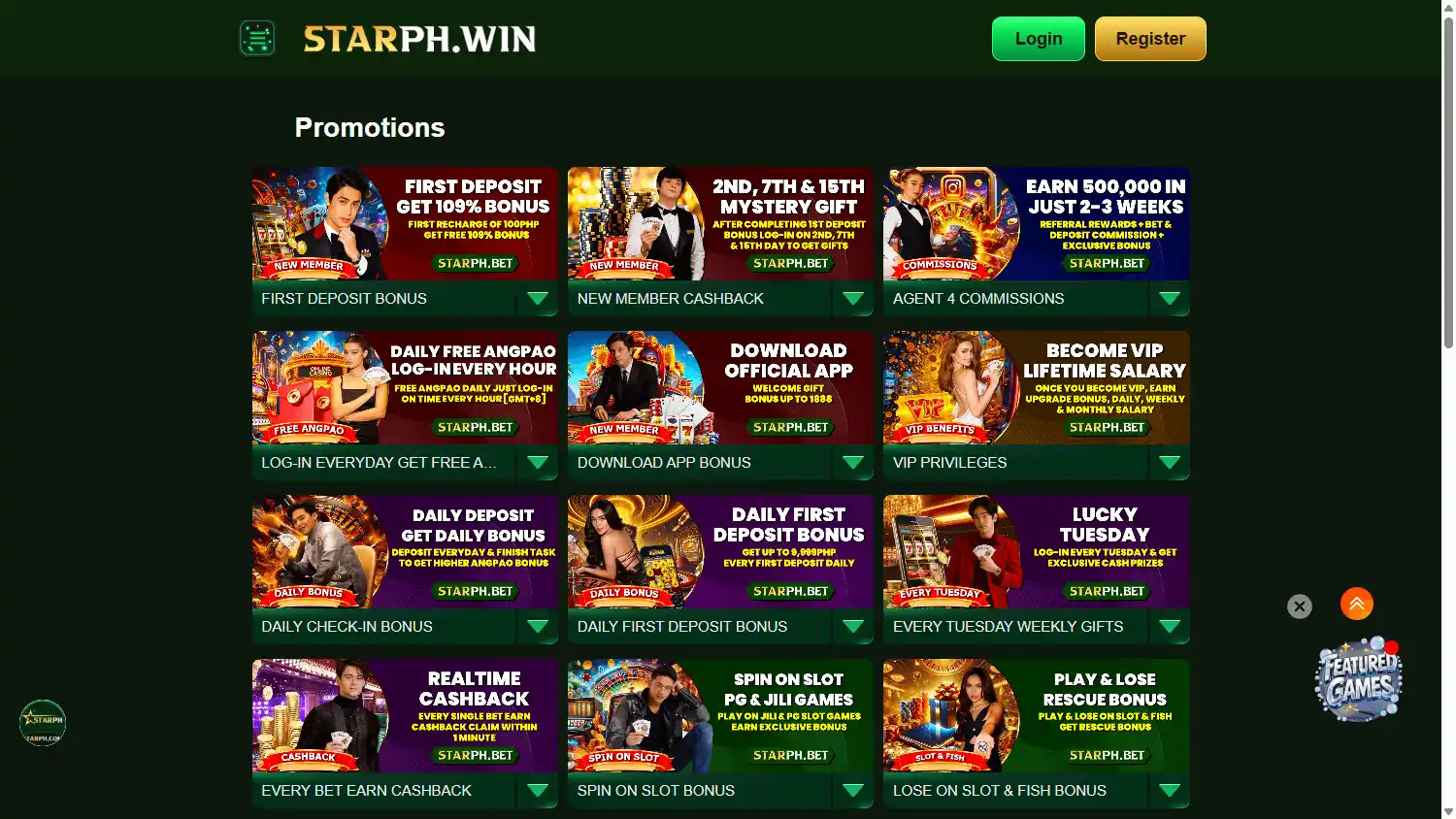 STARPH Casino screenshot 3
