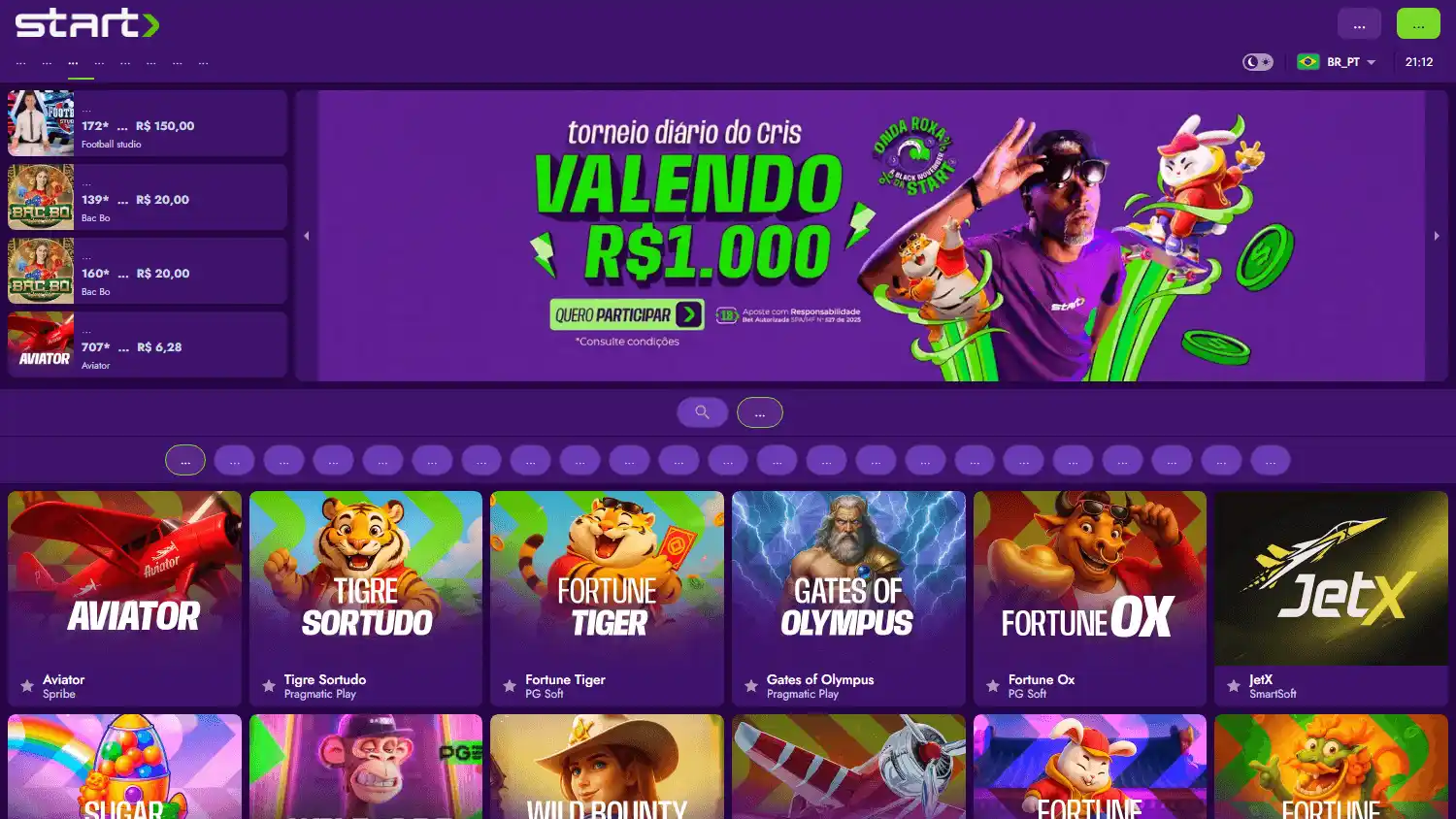 Startbet Casino screenshot 2