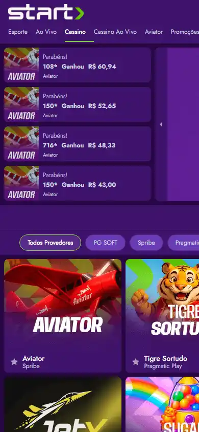 Startbet Casino screenshot 5