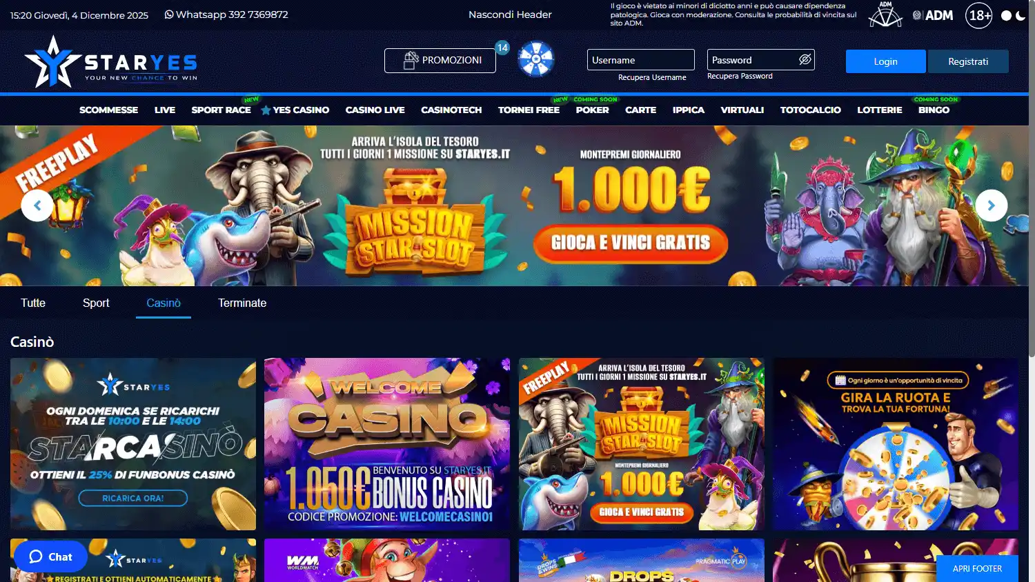 StarYes Casino screenshot 3