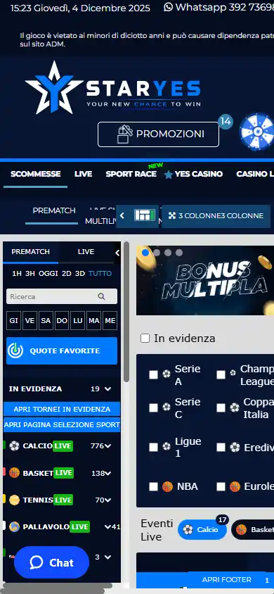 StarYes Casino screenshot 4