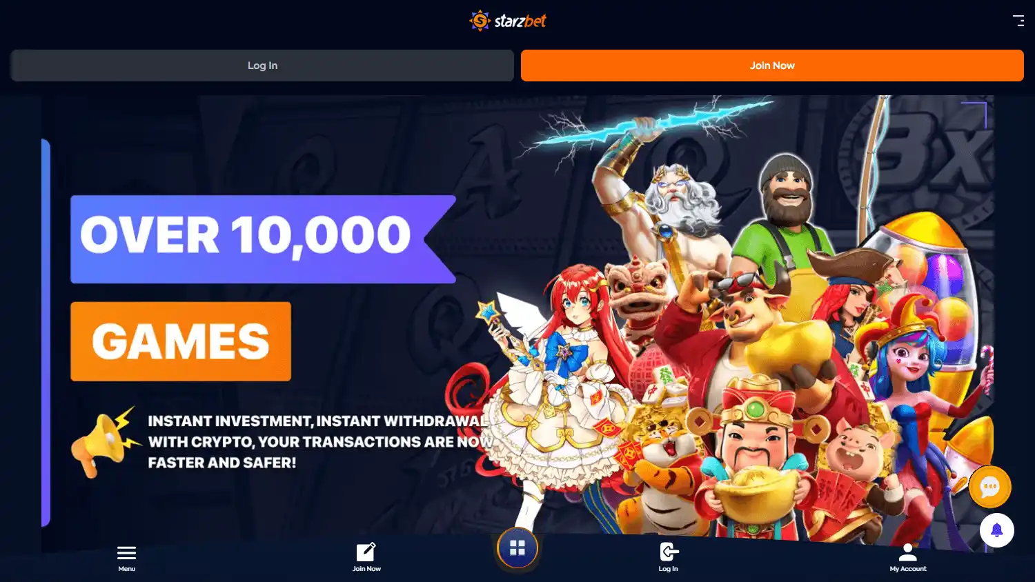 Starzbet Casino screenshot 1