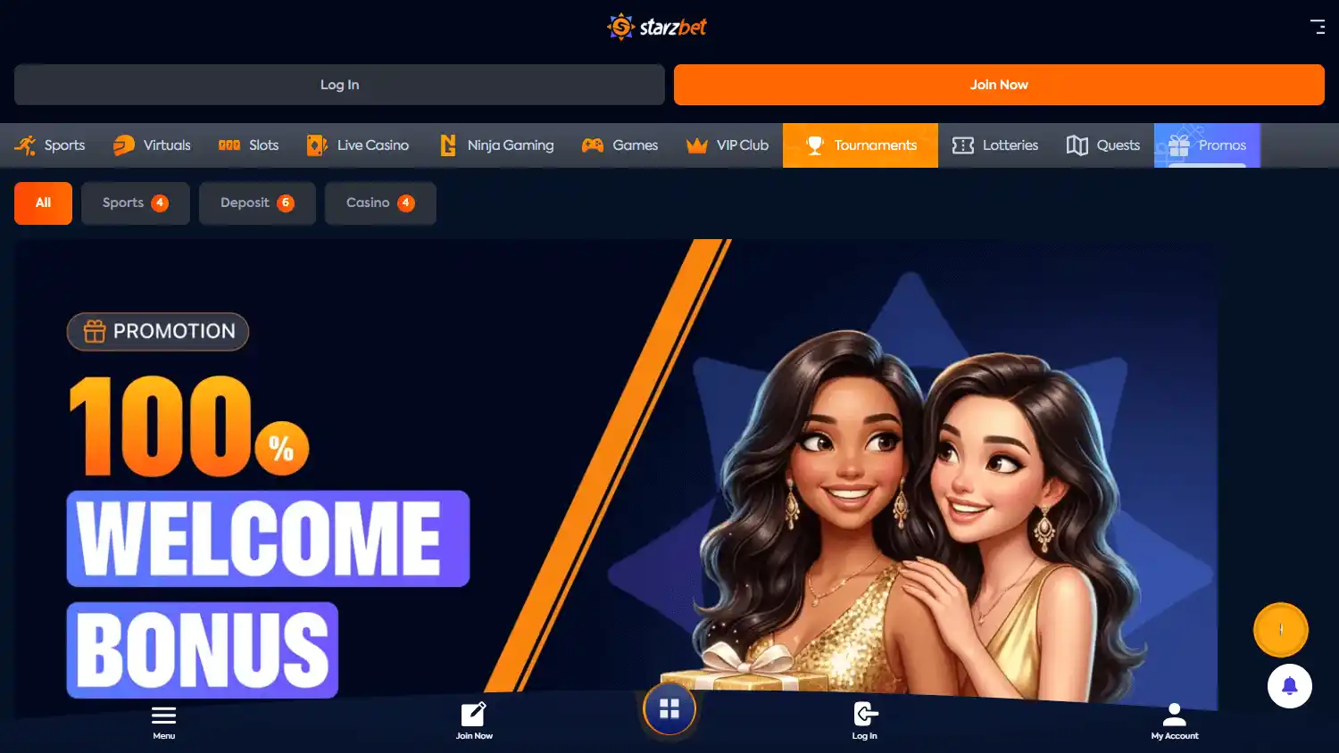 Starzbet Casino screenshot 3