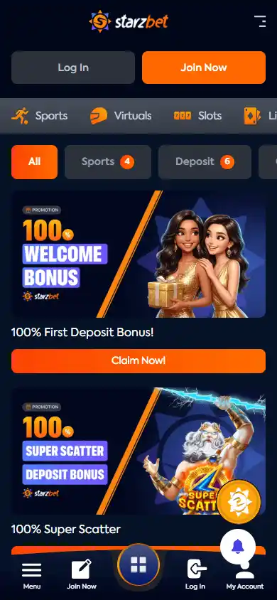 Starzbet Casino screenshot 6