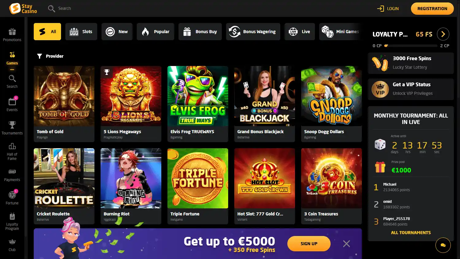 StayCasino screenshot 2
