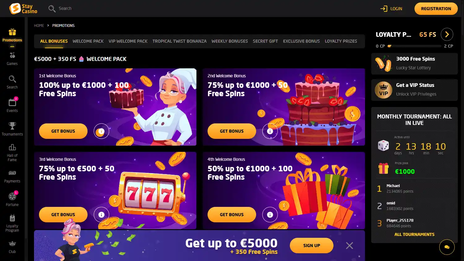 StayCasino screenshot 3