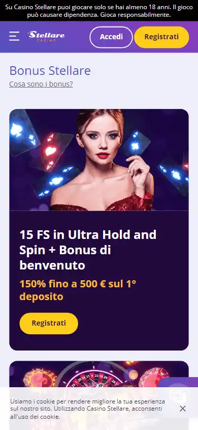 Stellare Casino screenshot 6