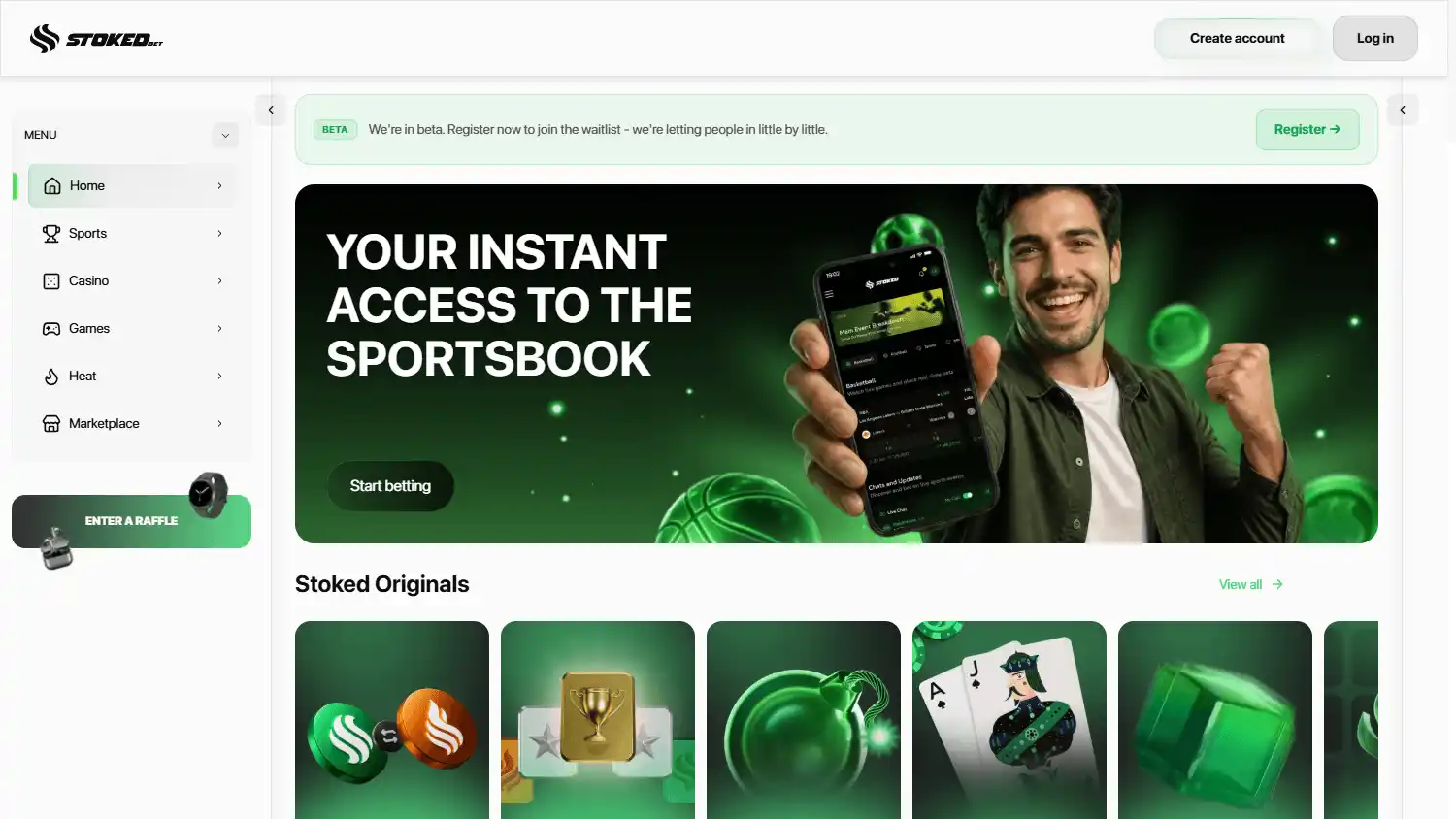 Stoked.bet Casino screenshot 1