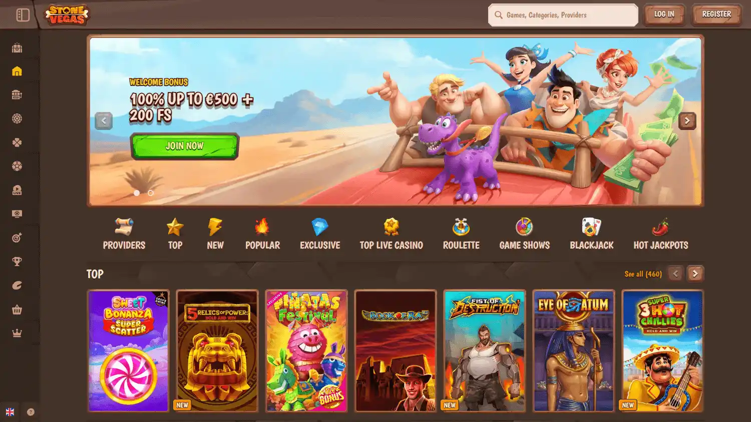 StoneVegas Casino screenshot 1