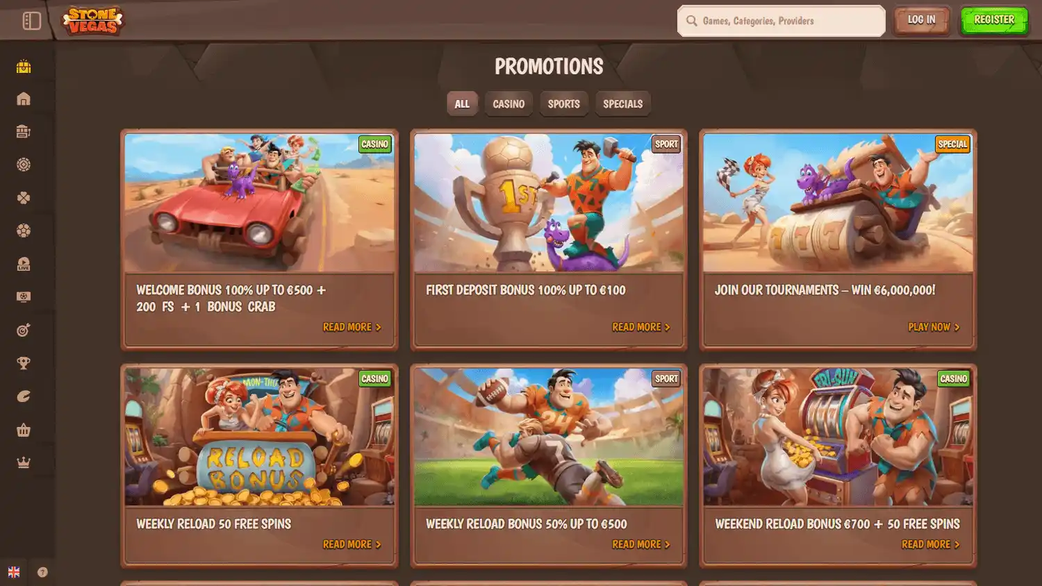 StoneVegas Casino screenshot 3