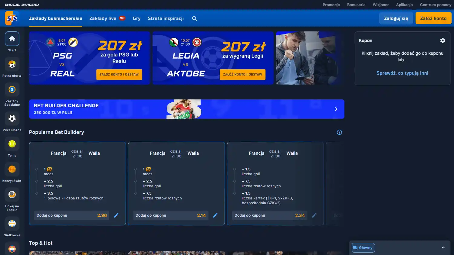 STS Casino screenshot 1