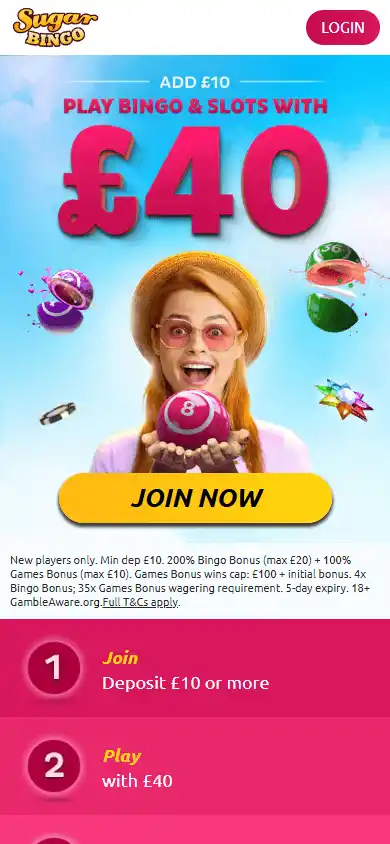 Sugar Bingo Casino screenshot 2
