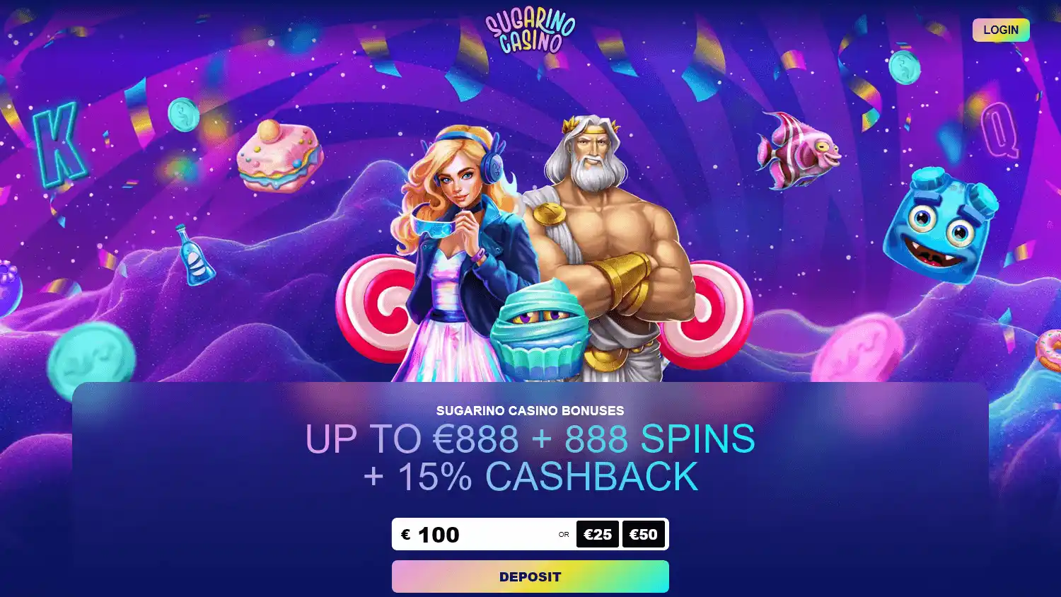 Sugarino Casino screenshot 1