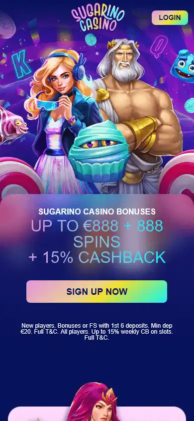Sugarino Casino screenshot 3