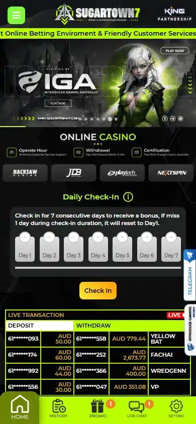 Sugartown7 Casino screenshot 3
