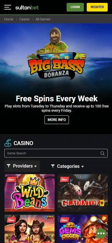 Sultanbet Casino screenshot 5