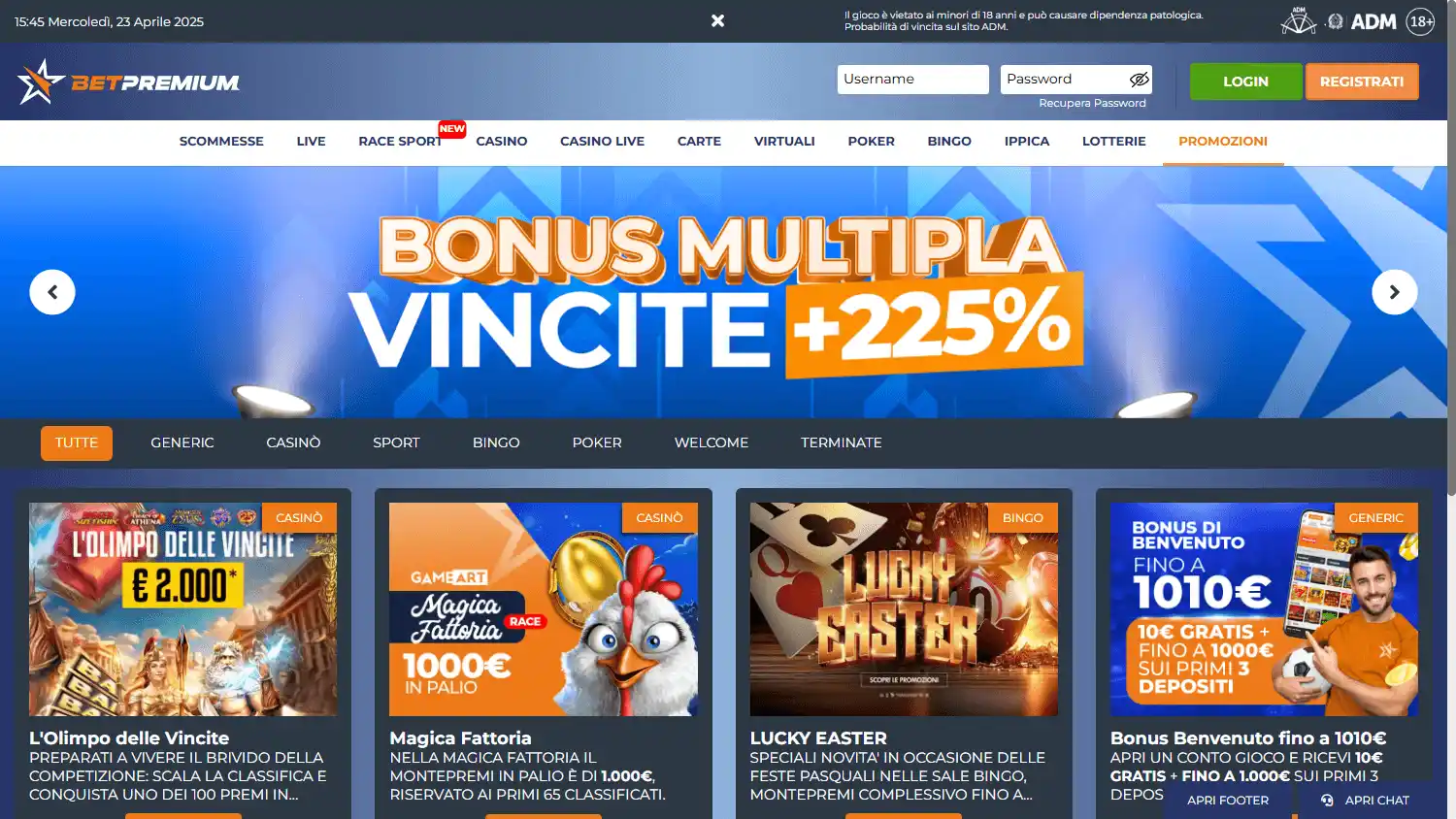 Sunbet Casino IT screenshot 3