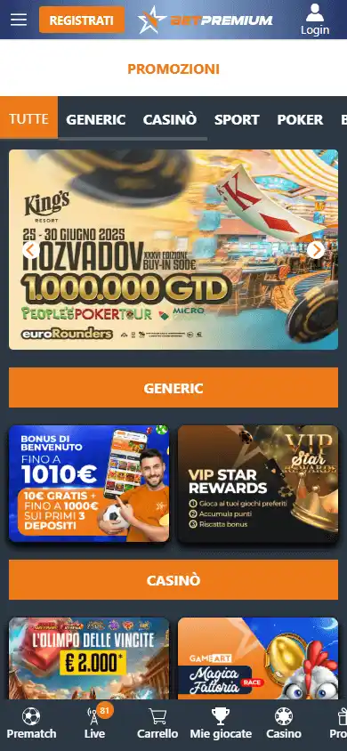 Sunbet Casino IT screenshot 6