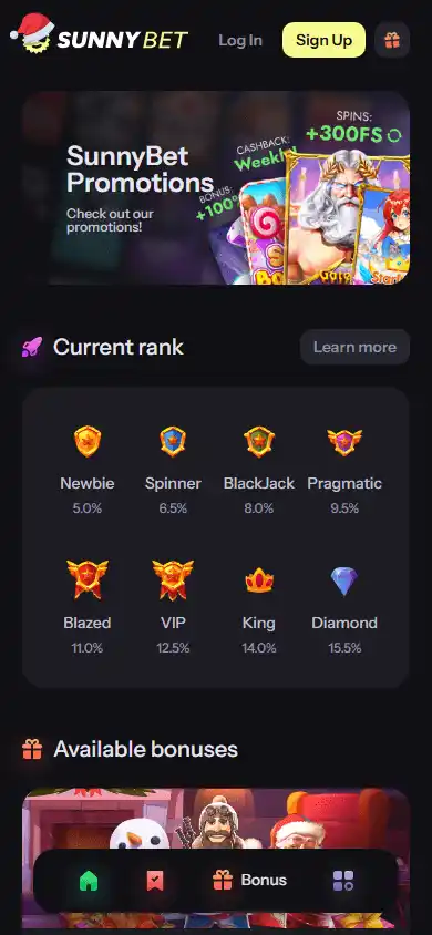 SunnyBet Casino screenshot 6