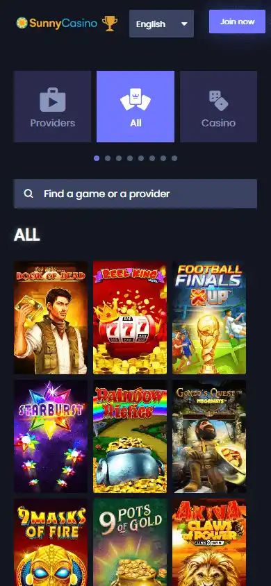 SunnyCasino screenshot 5