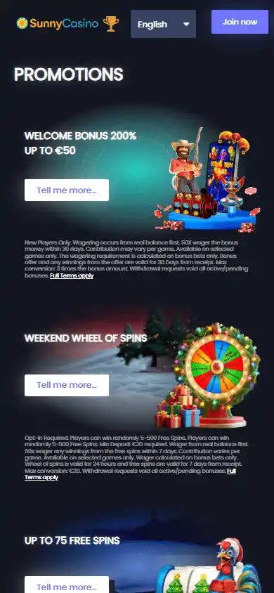 SunnyCasino screenshot 6