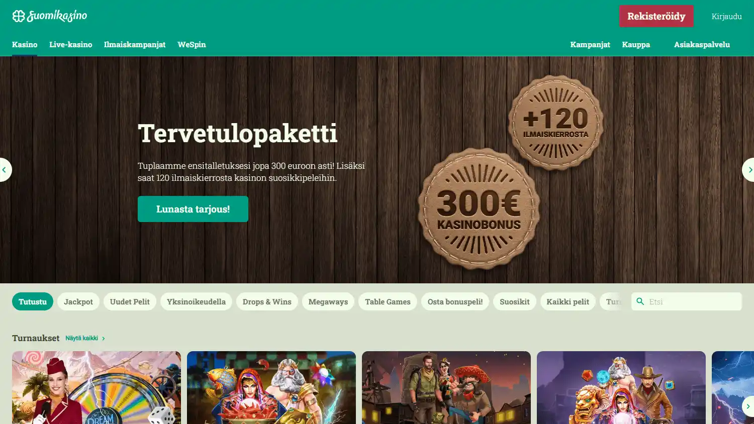 Suomikasino Casino screenshot 3