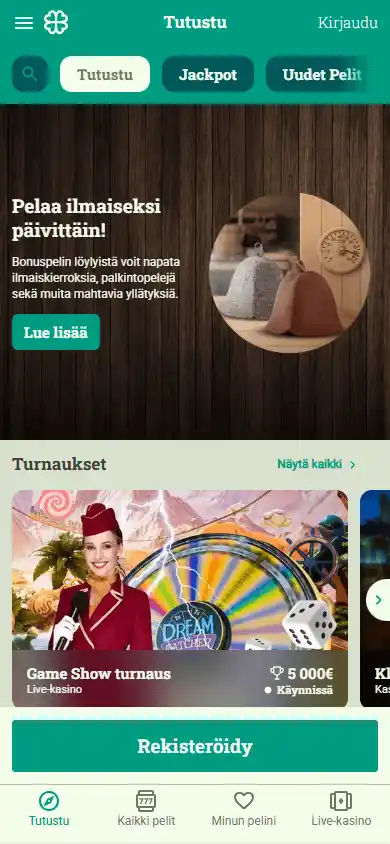 Suomikasino Casino screenshot 6