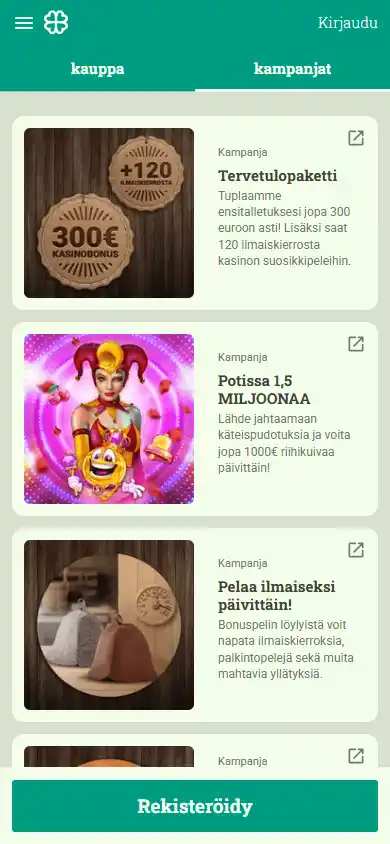 Suomikasino Casino screenshot 7