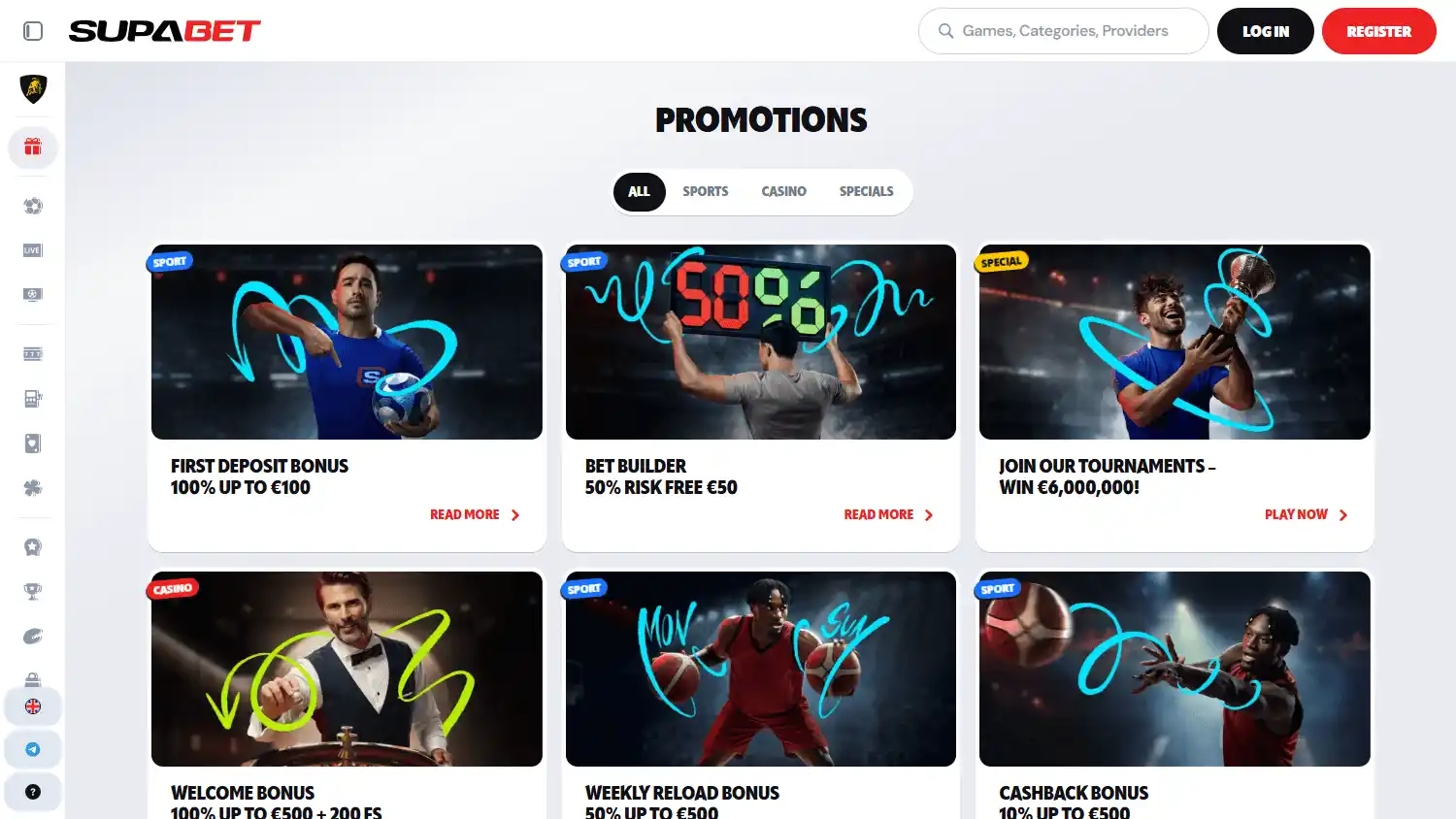 SupaBet Casino screenshot 3