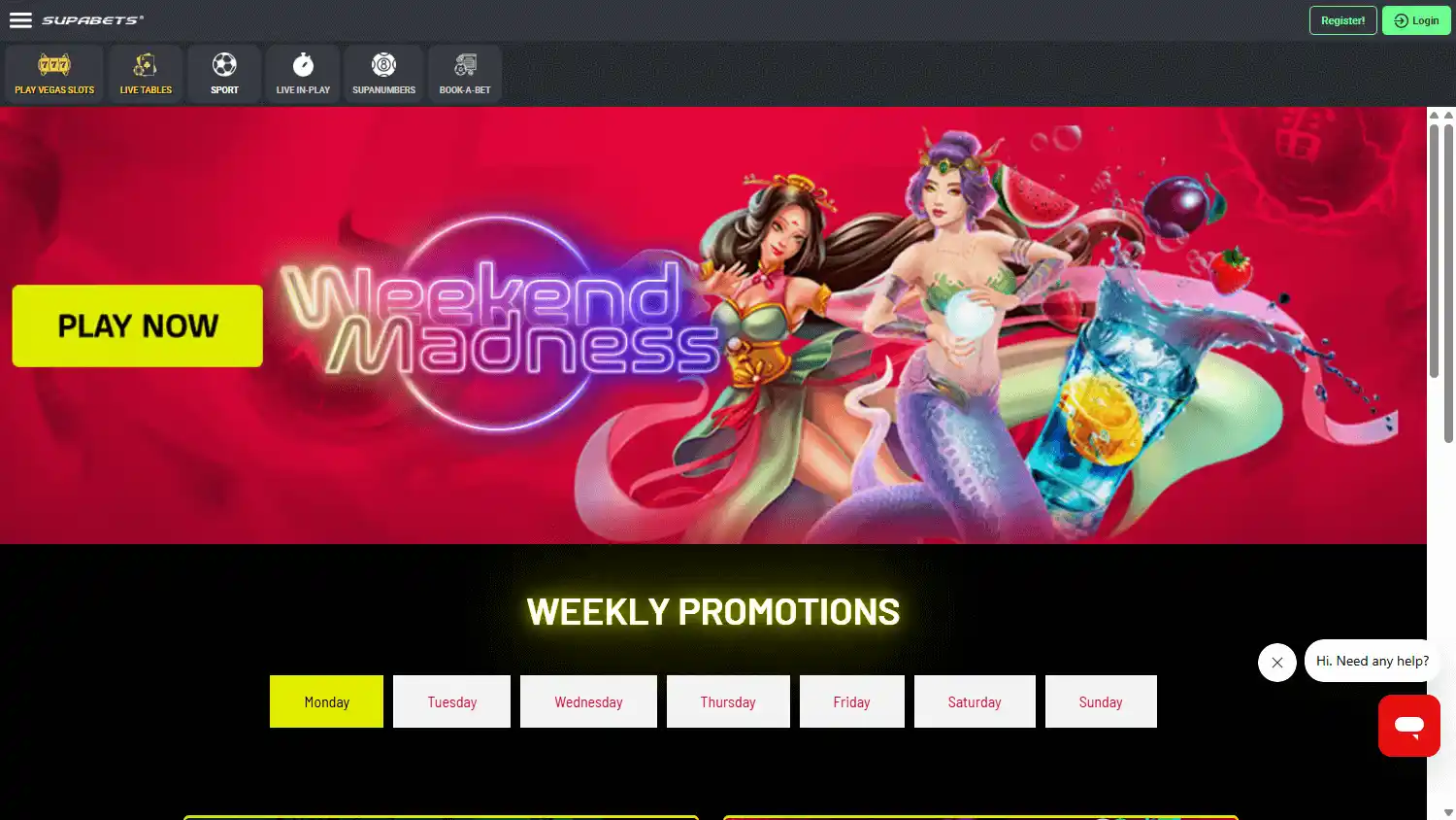 SUPABETS Casino screenshot 3