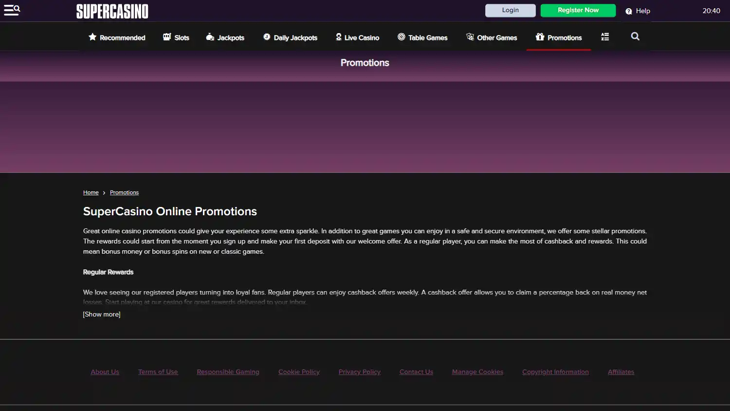 Super Casino screenshot 3