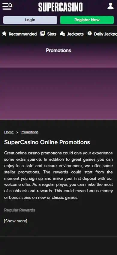 Super Casino screenshot 6
