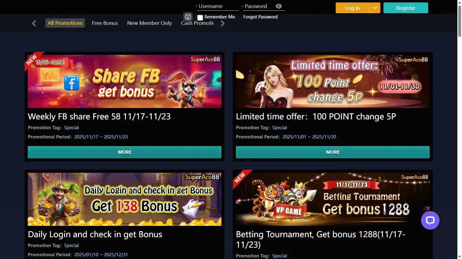 SuperAce88 Casino screenshot 3