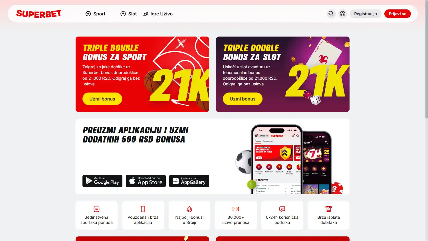 Superbet Casino RS screenshot 1