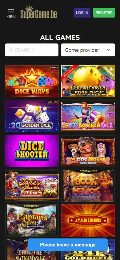 Supergame Casino screenshot 4
