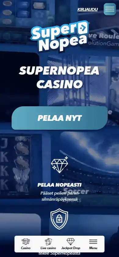 SuperNopea Casino screenshot 4