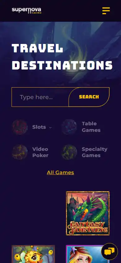 Supernova Casino screenshot 5