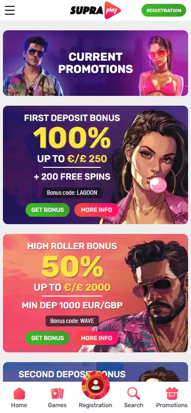 Supraplay Casino screenshot 6