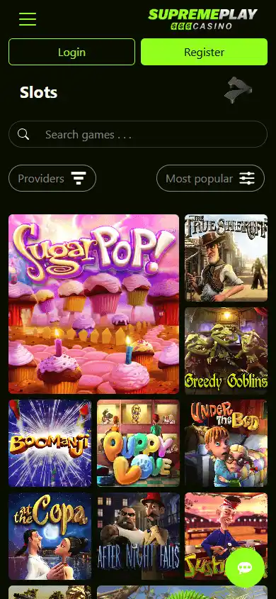 SupremePlay Casino screenshot 5