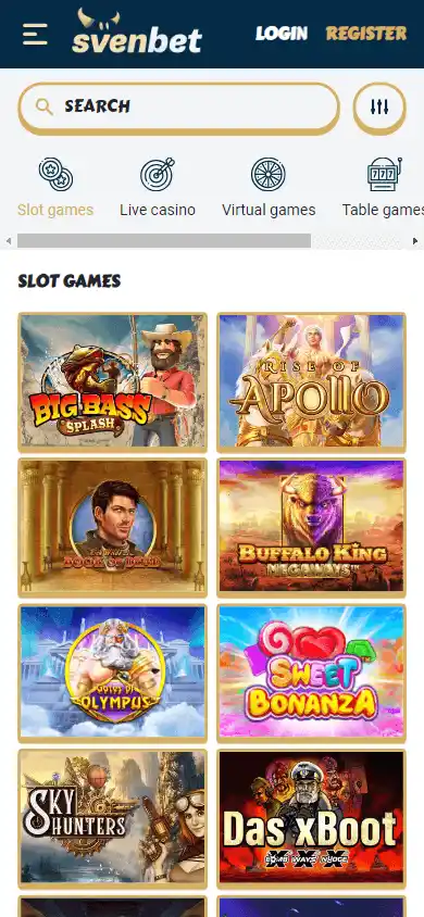 Svenbet Casino screenshot 5