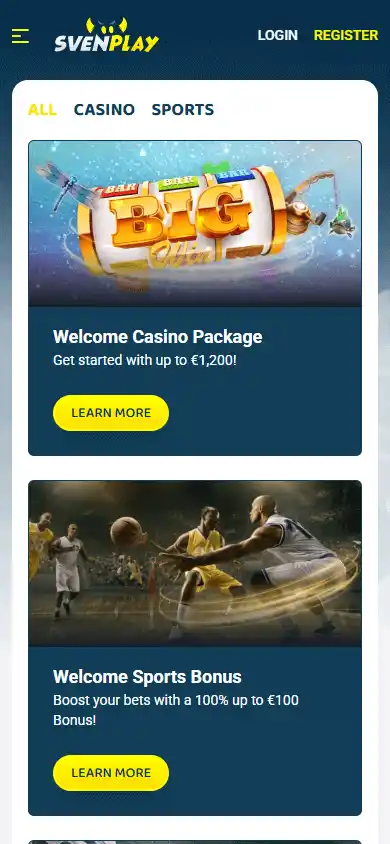 Svenplay Casino screenshot 6